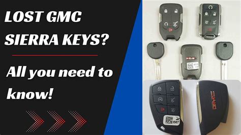 Gmc sierra replacement key - 